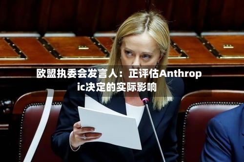 欧盟执委会发言人：正评估Anthropic决定的实际影响-第3张图片