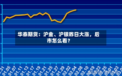 华泰期货：沪金	、沪银昨日大涨，后市怎么看？-第1张图片