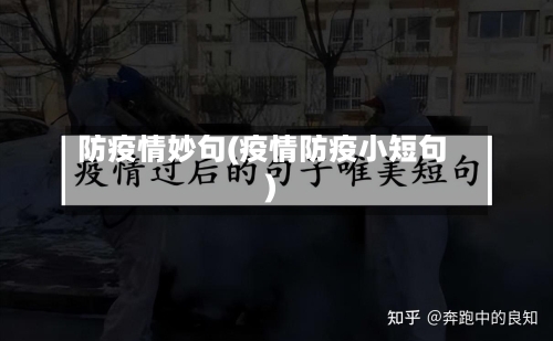 防疫情妙句(疫情防疫小短句)-第2张图片