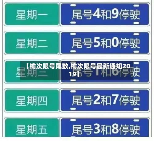 【榆次限号尾数,榆次限号最新通知2019】-第1张图片