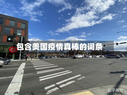 包含美国疫情真棒的词条-第3张图片