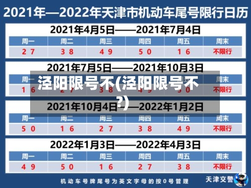 泾阳限号不(泾阳限号不?)