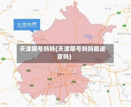 天津限号妈妈(天津限号妈妈能进京吗)-第3张图片