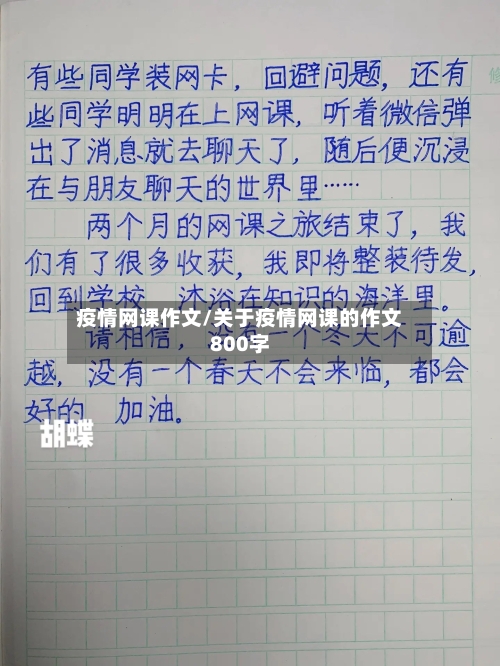 疫情网课作文/关于疫情网课的作文800字-第2张图片