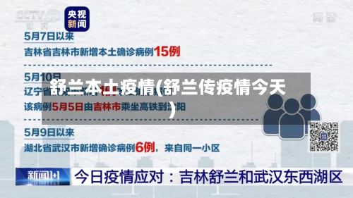 舒兰本土疫情(舒兰传疫情今天)
