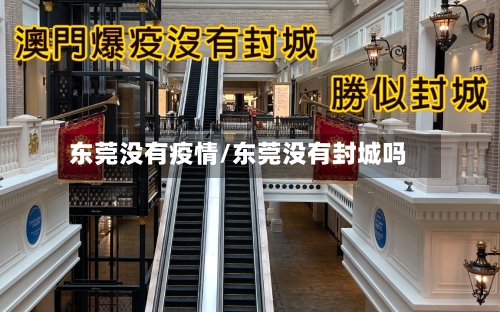 东莞没有疫情/东莞没有封城吗